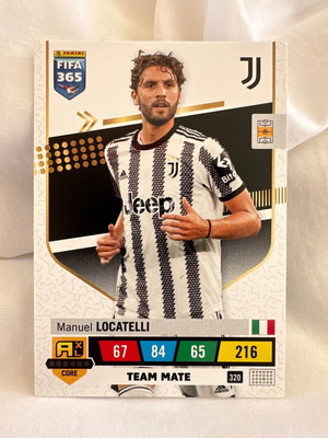 Κάρτα Manuel Locatelli FIFA teammate Panini μεταχειρισμένη #320