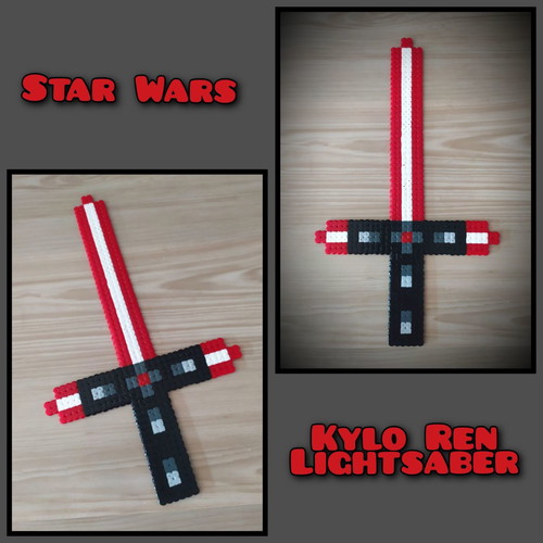 Handmade Star Wars Kylo Ren Lightsaber Decoration