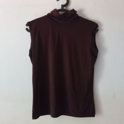 Summer Turtleneck top like new, brown