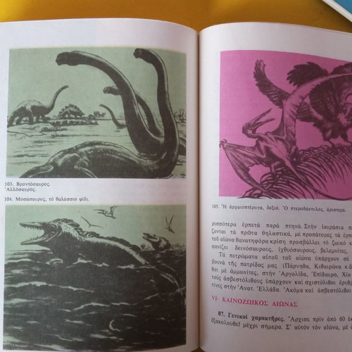 Stoicheia Geologias kai Oryktologias used textbook for 1st grade lyceum 1982