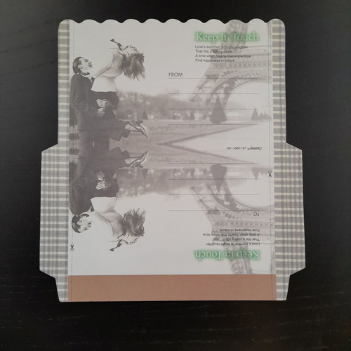Block of letter sheets new, 18 sheets