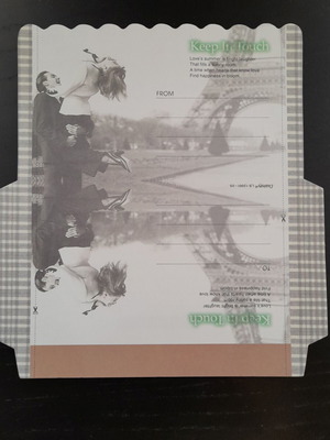 Block of letter sheets new, 18 sheets