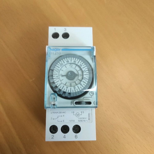 Hager Analog Timer Rail Daily 16A 230V
