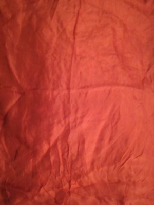 Scarf 60x60 nylon like new, red