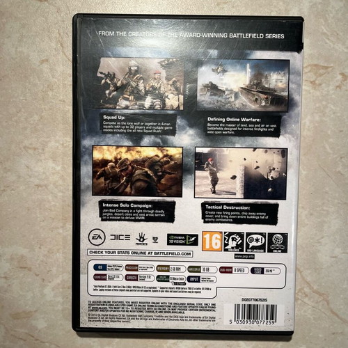Battlefield Bad Company 2 PC like new