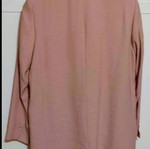 Zara dusty pink blazer L like new, pink blazer without buttons