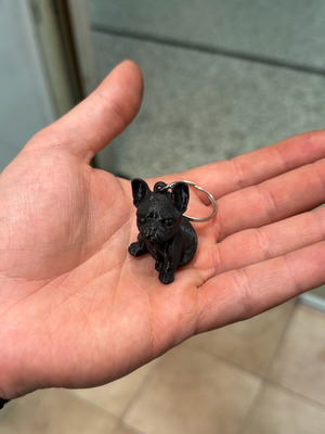 French Bulldog 3D Keychain new