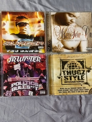 4 CD hip hop σαν καινούργια