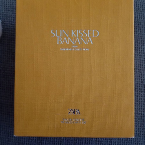 Zara Sun Kissed Banana Eau de Toilette 90 ml new
