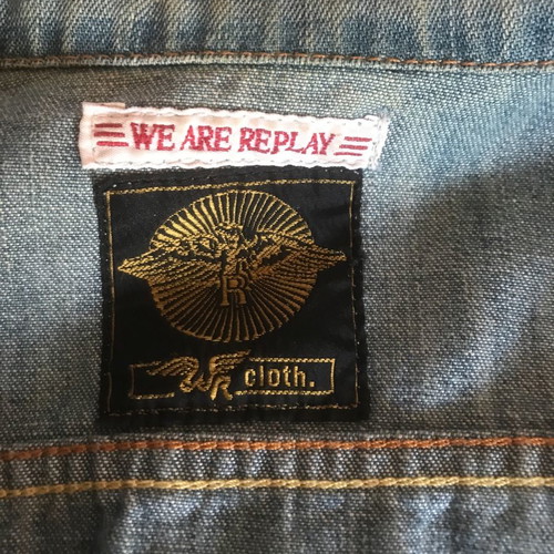 Replay jean jacket new, size M