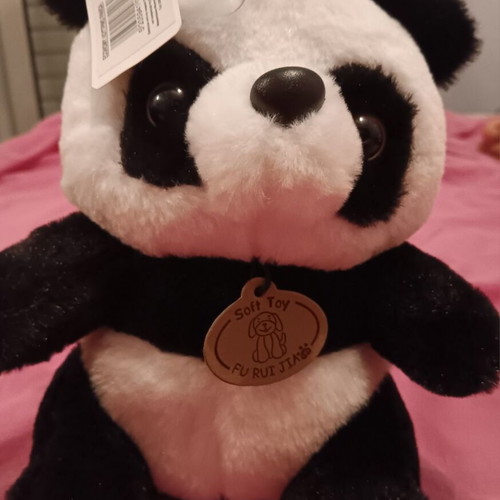 Stuffed panda new with tag