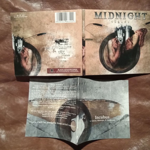 Midnight Sakada CD like new, metal