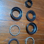 Fork cups new, set wide and narrow