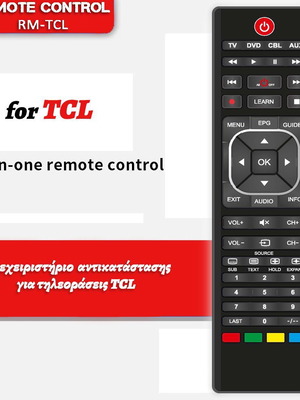 TCL Replacement Remote Control New