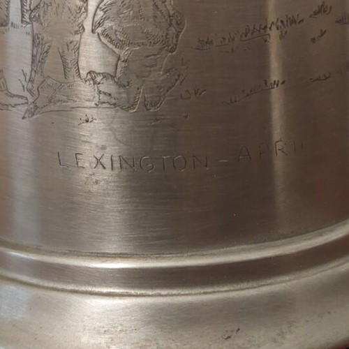 Shuler Pewter USA 1975 beer mug set, like new, collectible
