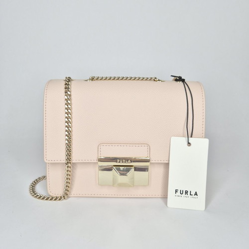 Furla Venere Mini Bag new, light pink leather crossbody