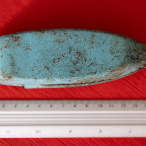 Paninyriotiki Barkoula toy used, made of sheet metal