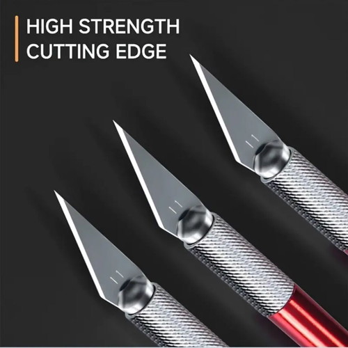 Precision knives set of 3 new with 10 replacement blades