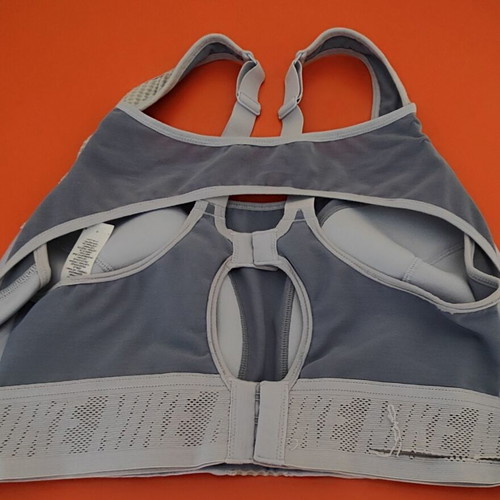 Nike Alpha UltraBreathe sports bra L, high support, grey