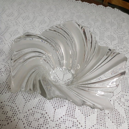 Crystal fruit bowl timeless, like new