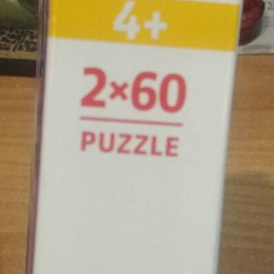 Frozen puzzle 2x60 pieces used