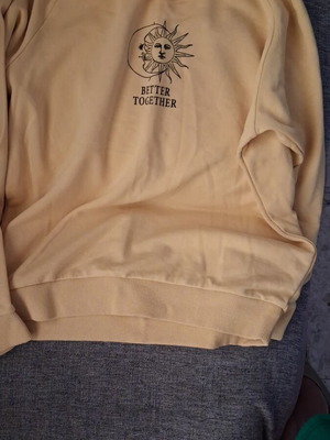 Tally Weijl sweatshirt yellow like new, size S