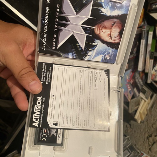 X Men Official Game Nintendo DS like new, CIB