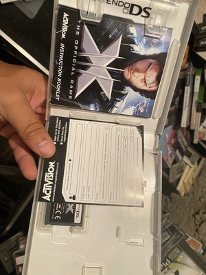 X Men Official Game Nintendo DS like new, CIB