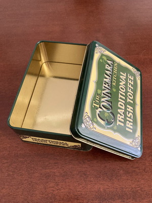 The Connemara Kitchen παραδοσιακή ιρλανδική τοφι μεταλλικό κουτί ρετρό σαν καινούργιο