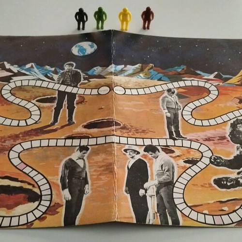 REMOUNDO GREEK VTG 60's LOST IN SPACE RARE BOARD GAME
