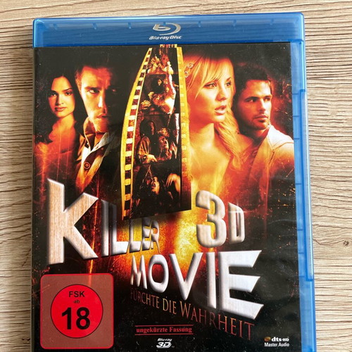 Killer Movie Blu-Ray like new, horror, German subtitles