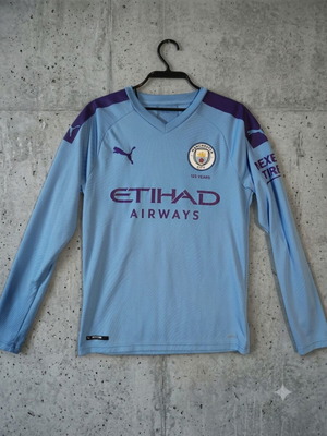 Manchester City 2019/20 Long Sleeve Jersey 125 Years Puma XS like new