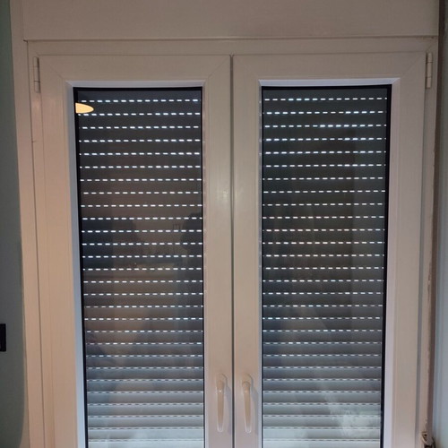 Energy-efficient balcony doors like new, 4 pieces, double glazing