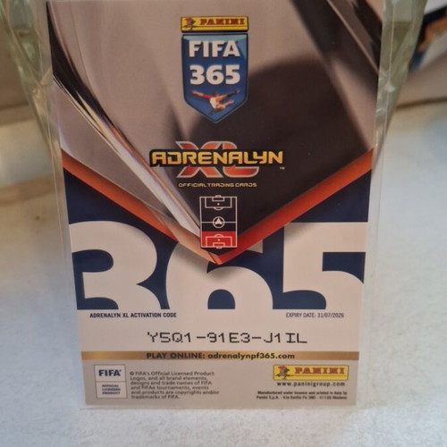 Dean Huijsen Numbers Panini 2026 card