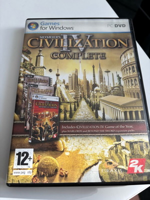 Sid Meier’s Civilization IV Complete PC DVD used, strategy game