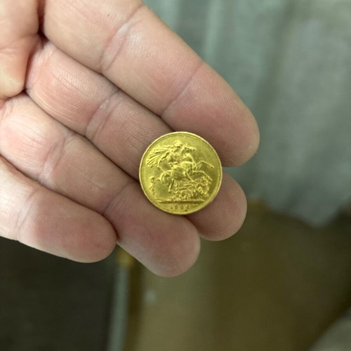 Gold coin 24 carats 1906 new