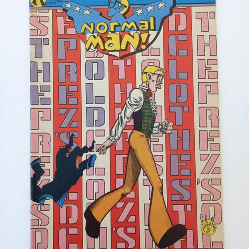 Normal Man #11 comic like new, 1985, English