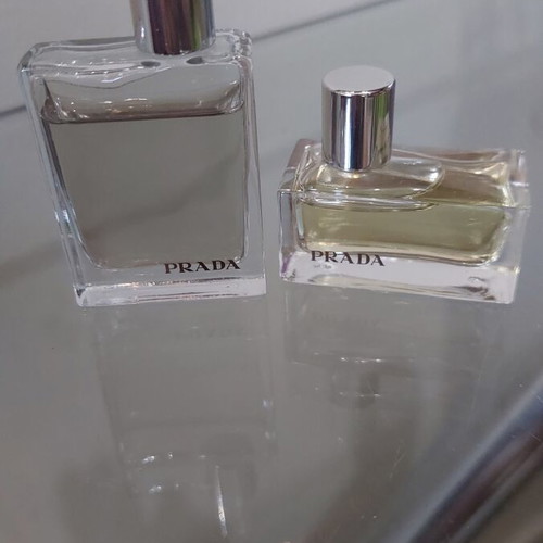 Prada Miniature Perfumes 5ml Set like new, men's and women's