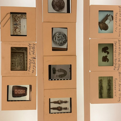 Collectible slides Greek folklore and traditional art, new