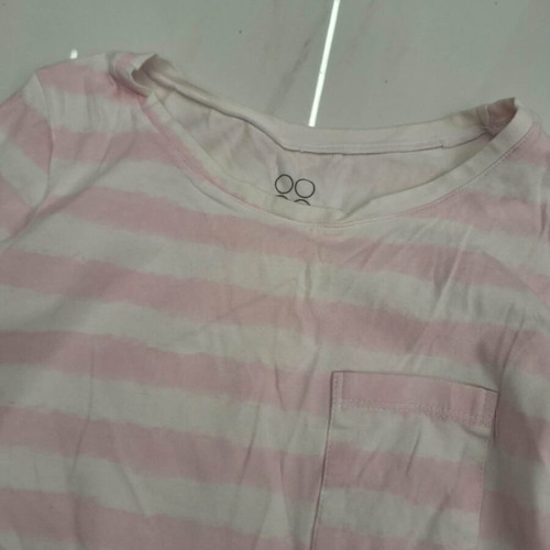 Nightgown like new, size S, white and pink