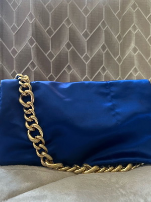 Τσάντα ώμου M&S collection σαν καινούργιο, μπλε