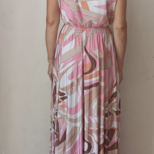 Hallhuber maxi dress like new, paisley print, size S