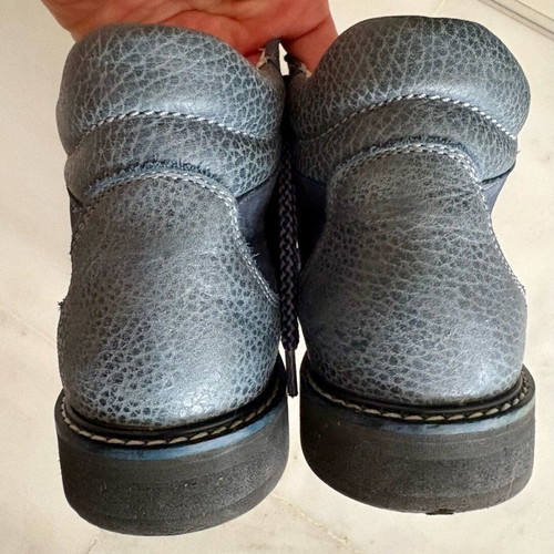 Duna Italian boots used, size 32, blue leather