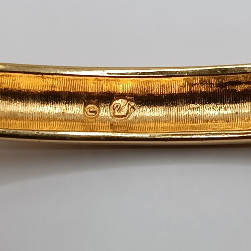Swarovski vintage gold bracelet with crystals used
