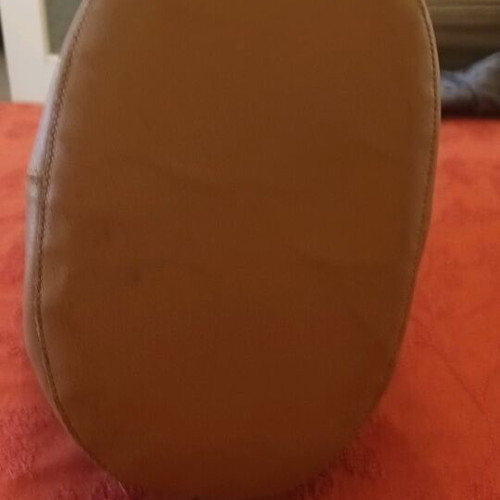 Kem leather shoulder bag used, vintage, beige