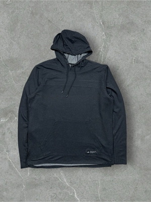 Adidas Aeroready Hoodie Large men's gray sports sweatshirt like new