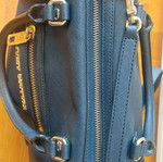Juicy Couture handbag like new blue with gold details