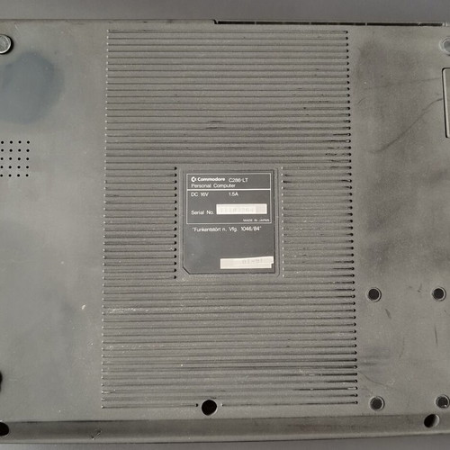 Commodore C286-LT personal computer used, not tested