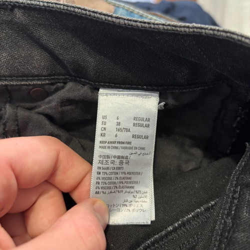 American Eagle black jeans size medium new