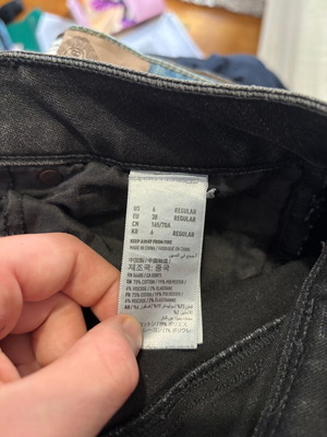 American Eagle black jeans size medium new